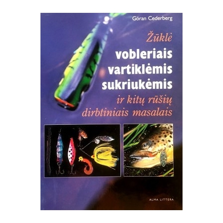 Cederberg Göran - Žūklė vobleriais, vartiklėmis, sukriukėmis ir kitų tipų dirbtiniais masalais