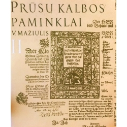 Mažiulis Vytautas - Prūsų kalbos paminklai (II dalis)