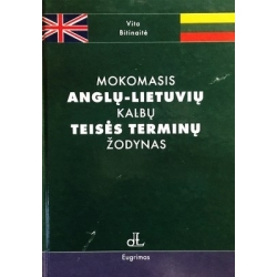 Bitinaitė Vita - Mokomasis anglų-lietuvių kalbų teisės žodynas