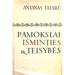 Tatarė Antanas - Pamokslai išminties ir teisybės