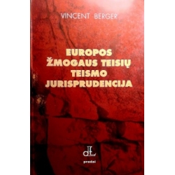 Berger Vincent - Europos žmogaus teisių teismo jurisprudencija