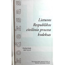 Lietuvos Respublikos civilinio proceso kodeksas
