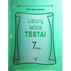 Dobrovolskienė Vilija - Lietuvių kalbos testai VII kl.