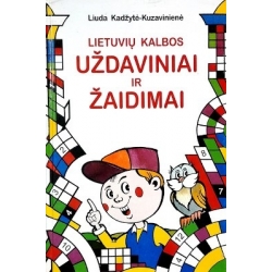 Kadžytė-Kuzavinienė Liuda - Lietuvių kalbos uždaviniai ir žaidimai