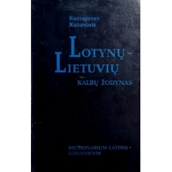 Kuzavinis Kazimieras - Lotynų-lietuvių kalbų žodynas