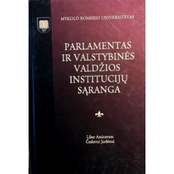 Parlamentas ir valstybinės valdžios institucijų sąranga