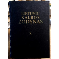 Lietuvių kalbos žodynas (X...