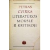 Umbrasaitė R. - Petras Cvirka literatūros moksle ir kritikoje