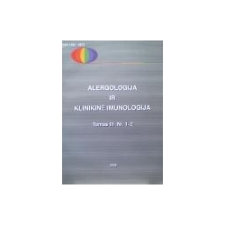Alergologija ir klinikinė imunologija, tomas III Nr.1-2
