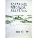 Agrarinės reformos biuletenis Nr. 40