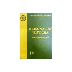 Kriminalinė justicija (4 tomas)