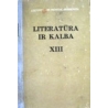 Literatūra ir kalba (XIII tomas)